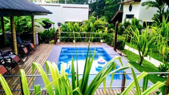 Sunset bay beach villas Siargao